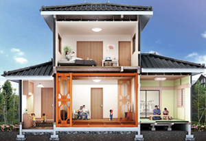 耐震シェルター補強